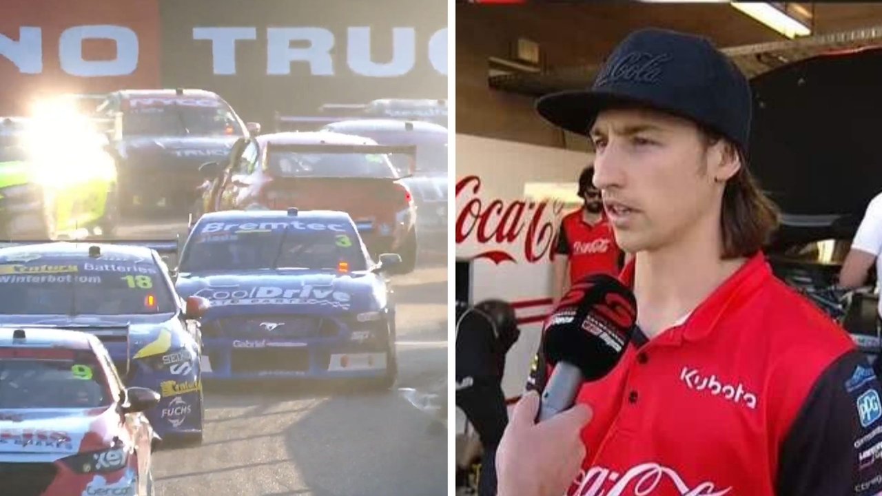 'There was a bit going on': Jones on opening lap tussle | Supercars