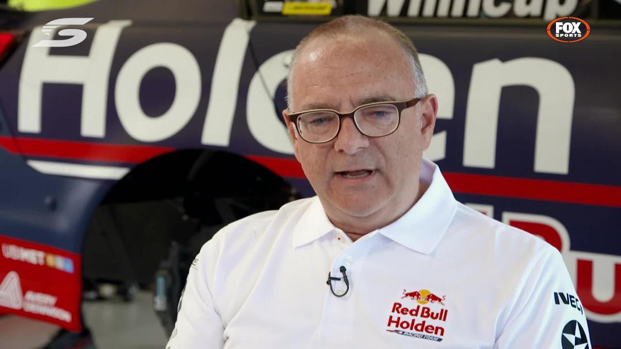 Roland Dane's emotional interview Supercars