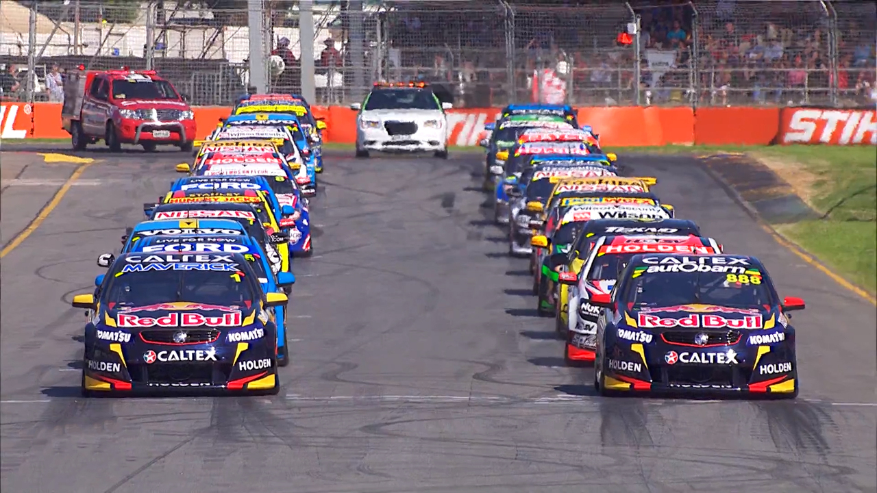2014 Race 1 Clipsal 500 Adelaide Supercars