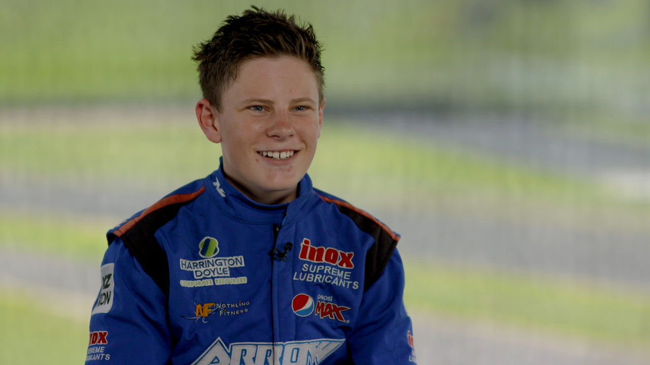 Flashback: Baby-faced Fraser honours racing heroes | Supercars