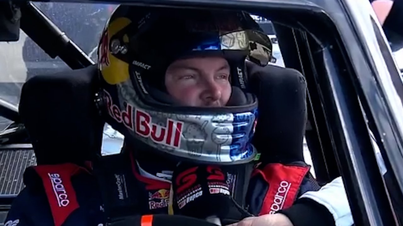 Phil Casey Racing Price reacts to Casey's massive rollover | Supercars
