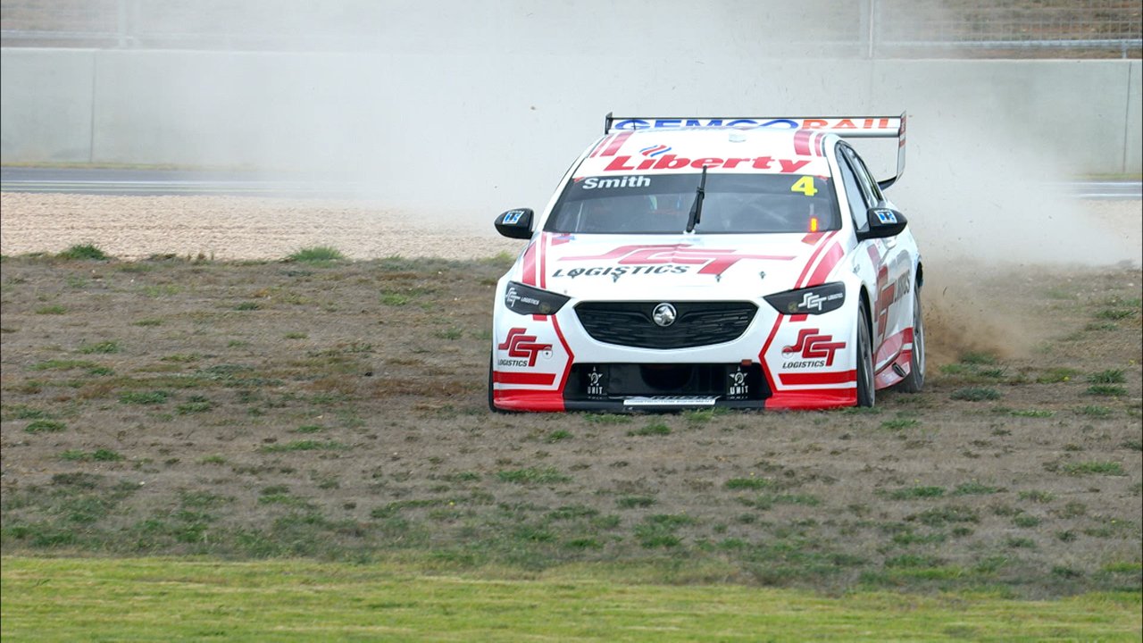 Race Track Problem Wet track causes problems: Practice 1 Highlights | Supercars