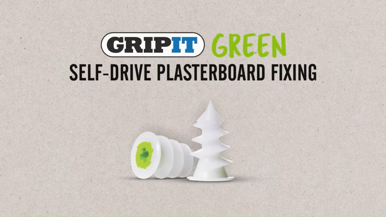 How to install a Grip It Fixing into Plasterboard 