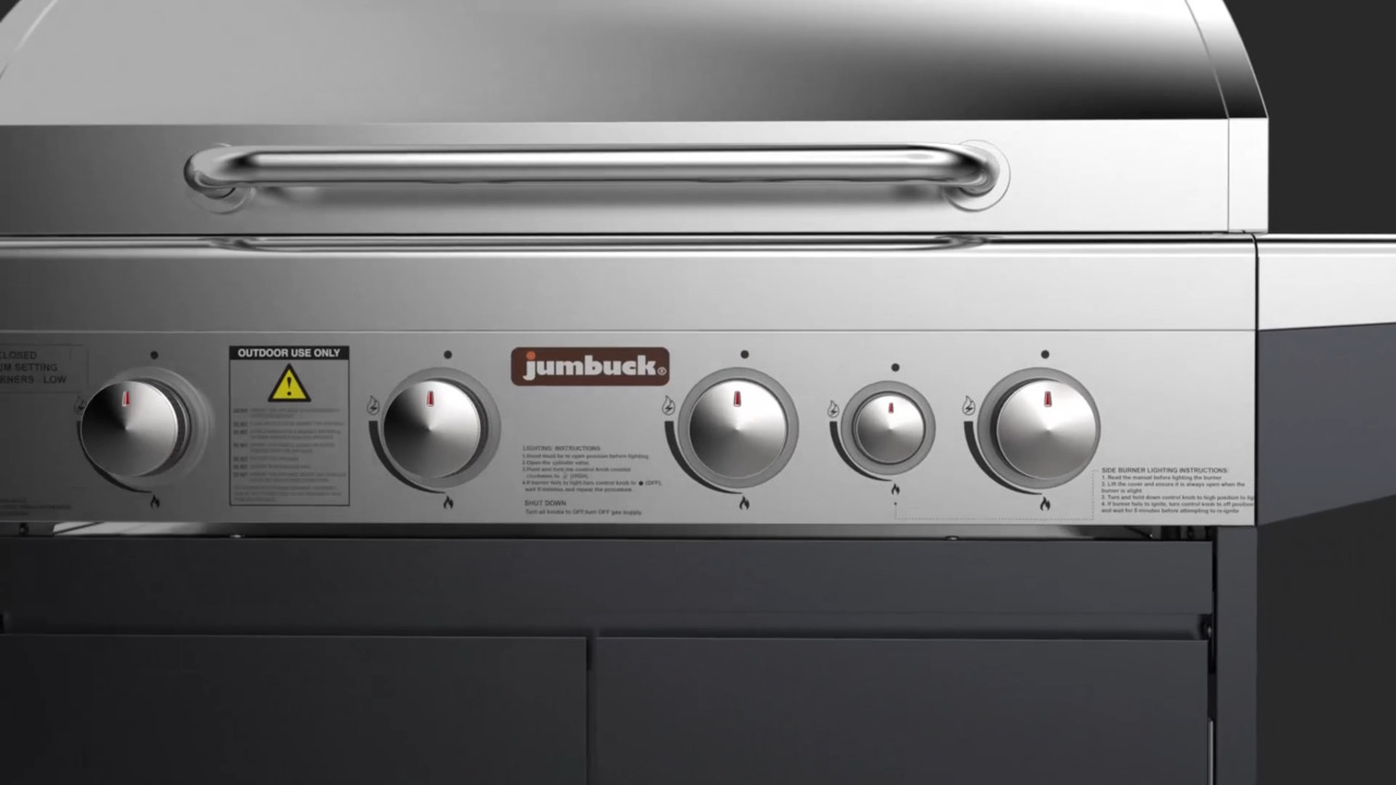 Jumbuck 4 burner on sale bbq