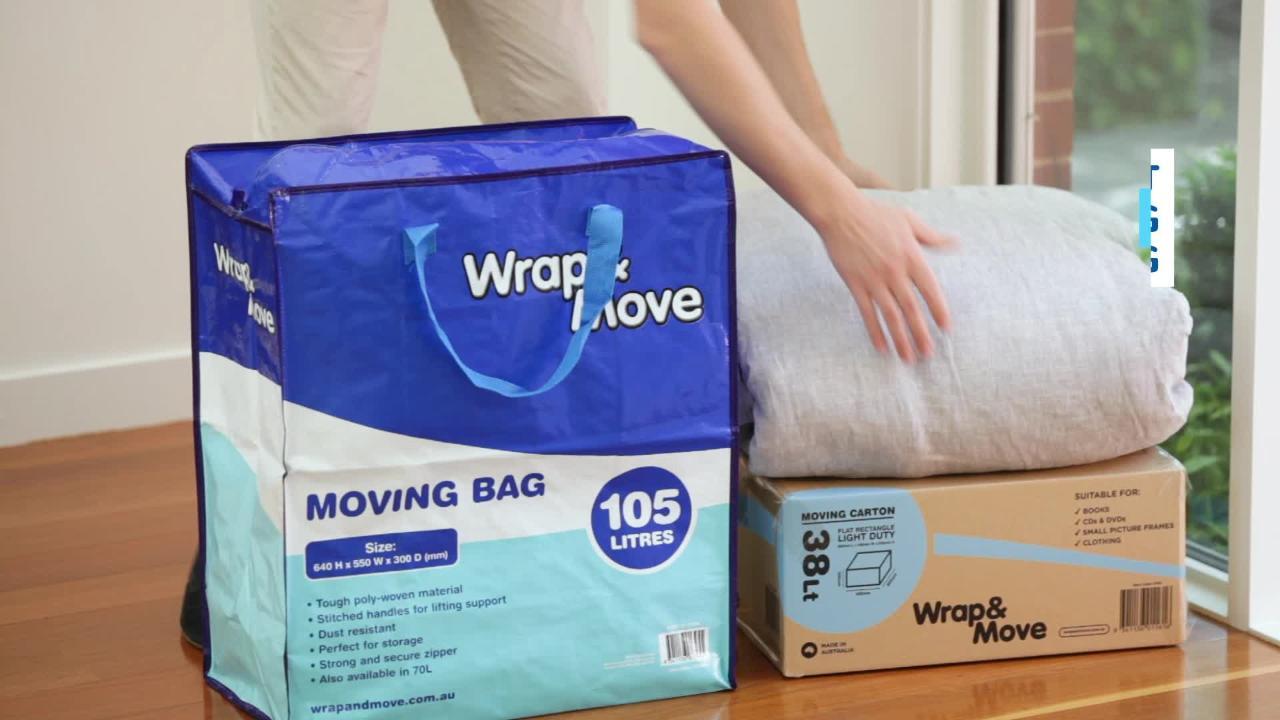Wrap & Move 105L Moving Bag - Bunnings New Zealand