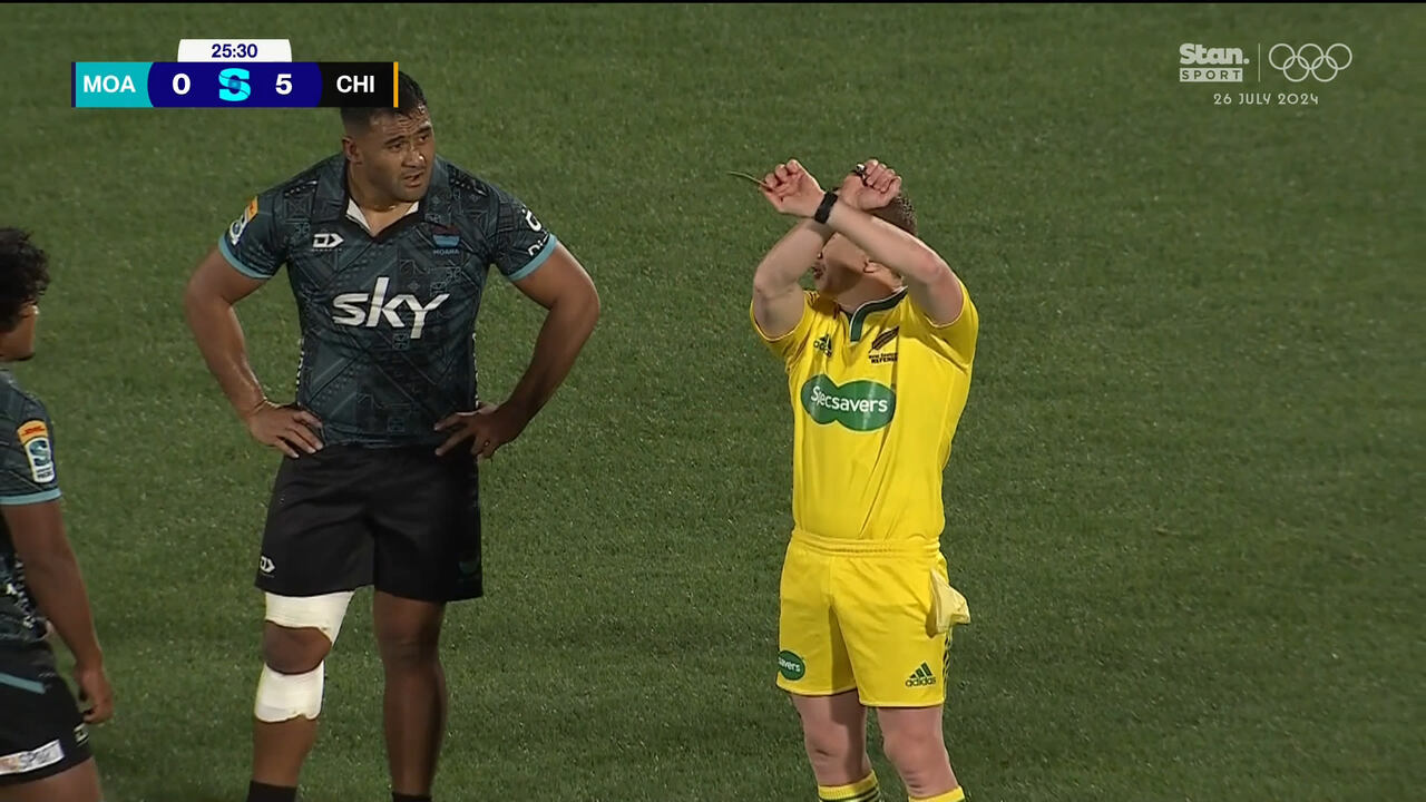 ‘Weird’ yellow card for Moana Pasifika