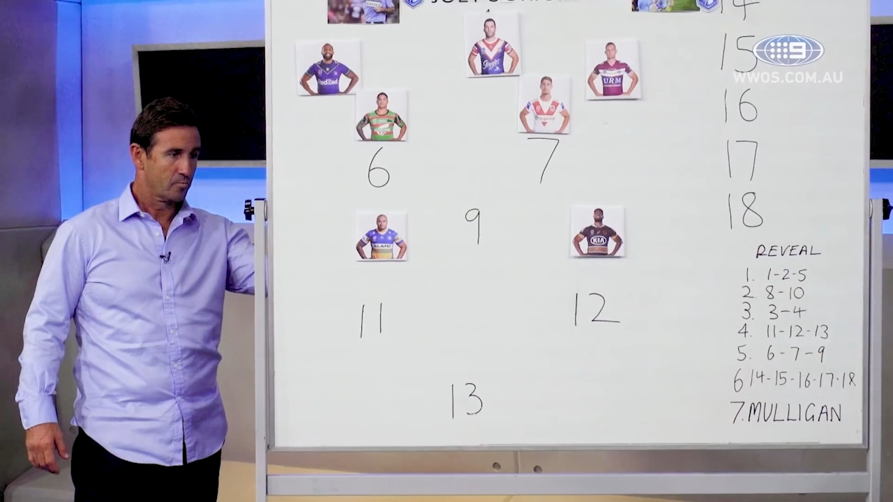 Joey picks his State of Origin backrow