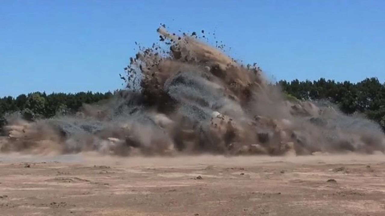 Moorabool South Windfarm blast