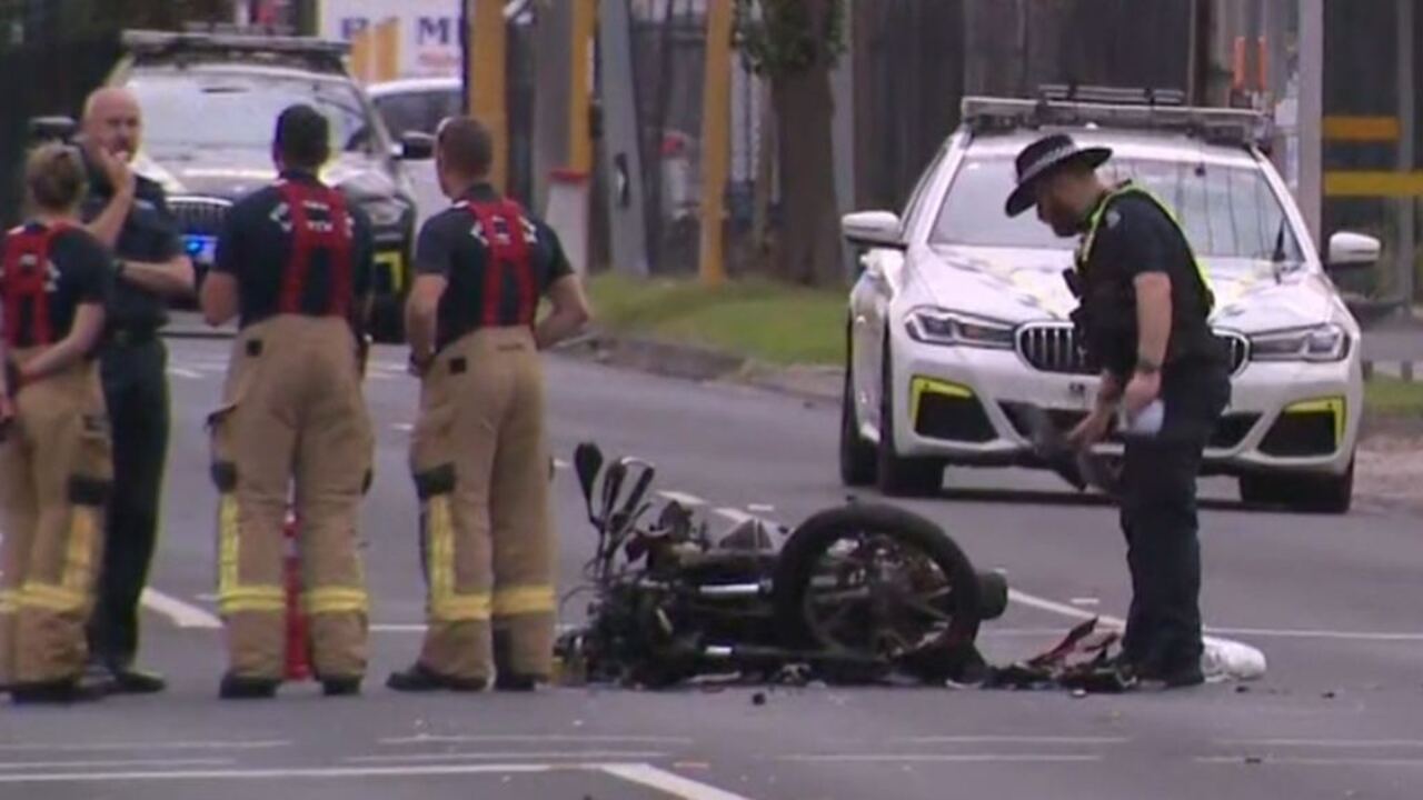 Two die in motorbike crash in Melbourne's north