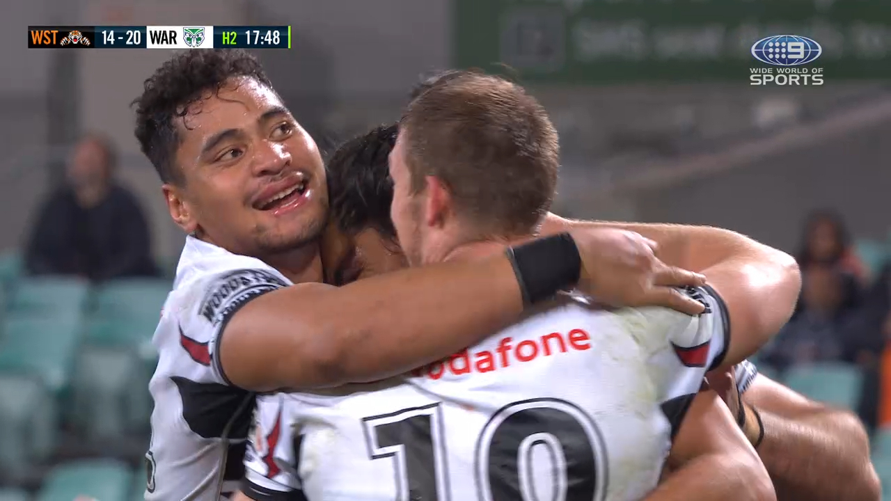 Warriors v Wests Tigers Match Highlights