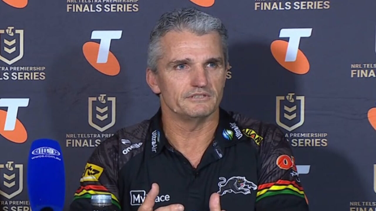 NRL grand final 2024: NRL to examine Penrith Panthers coach Ivan Cleary's  bunker spray