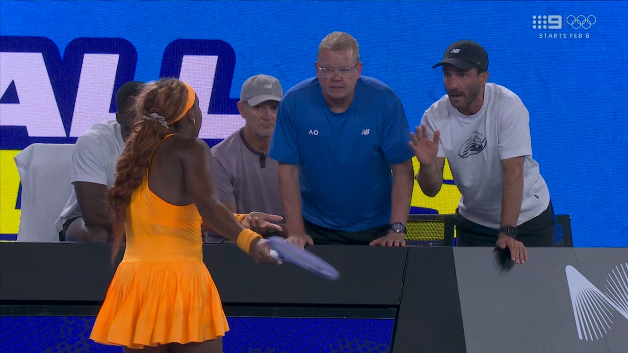 Confused Gauff seeks team's help