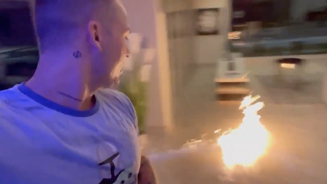 Crypto Bitlord sets lounge on fire