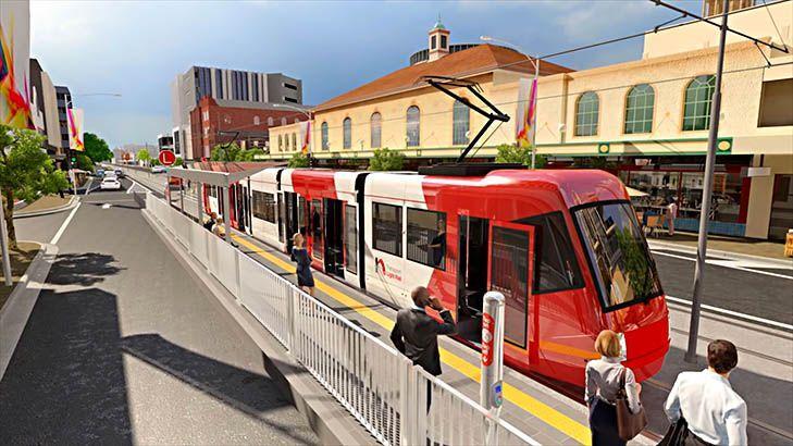 Image result for Newcastle Light Rail