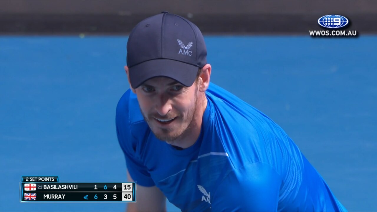 Nikoloz Basilashvili vs Andy Murray Australian Open 2022 Tennis Highlights