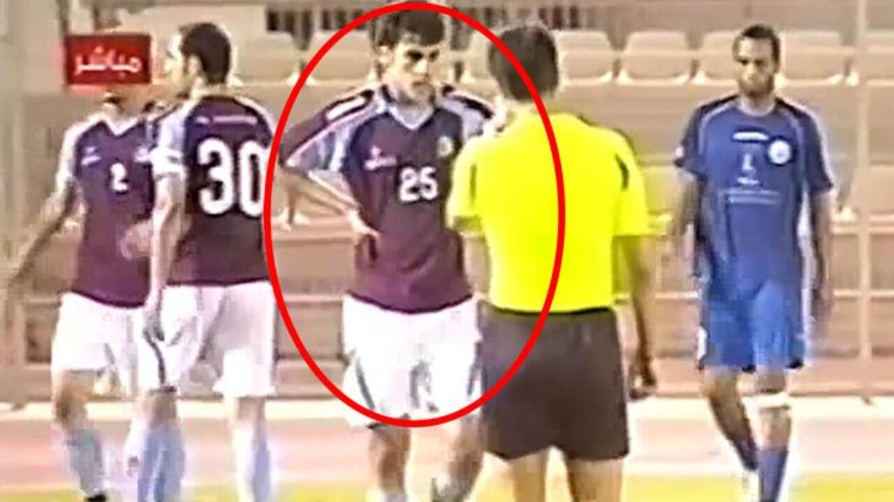 Footage shows refugee footballer Hakeem al-Araibi competing