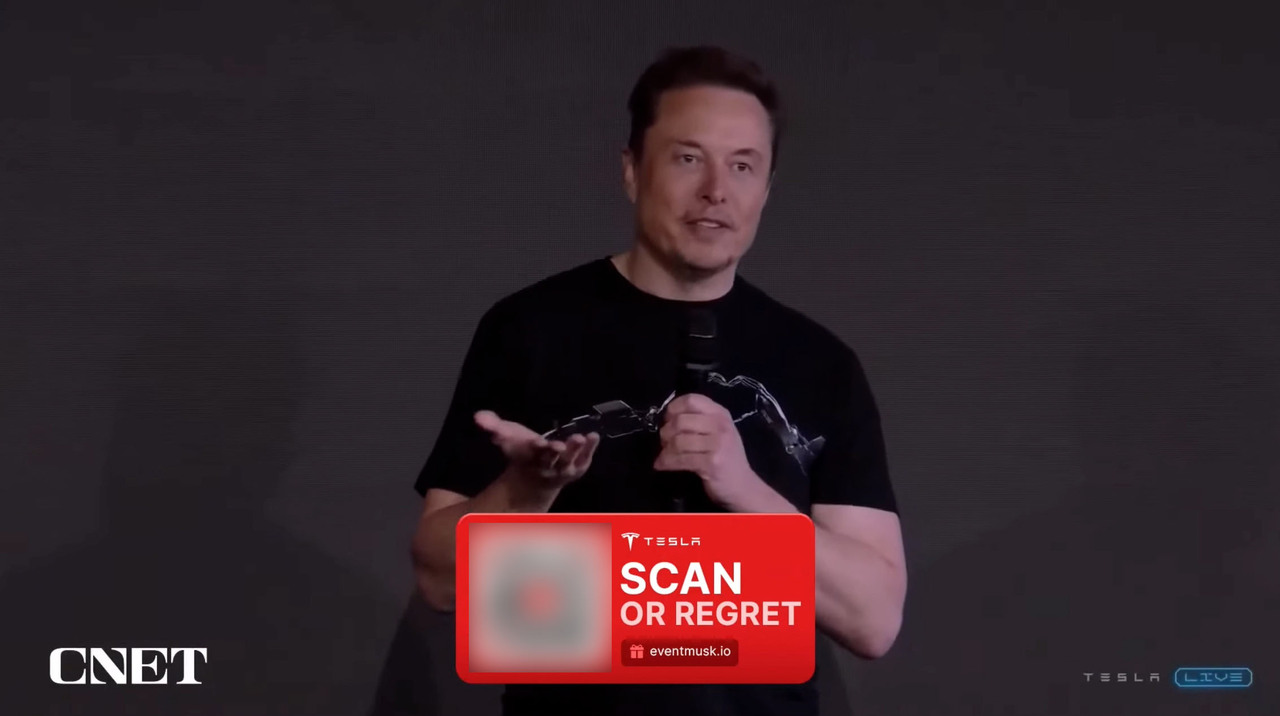 AI-generated deepfake of Elon Musk touts crypto scam in YouTube hack