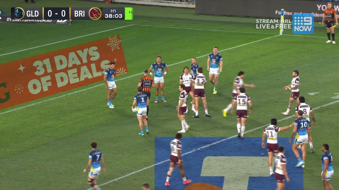 Video: NRL Highlights: Titans v Broncos Round 19