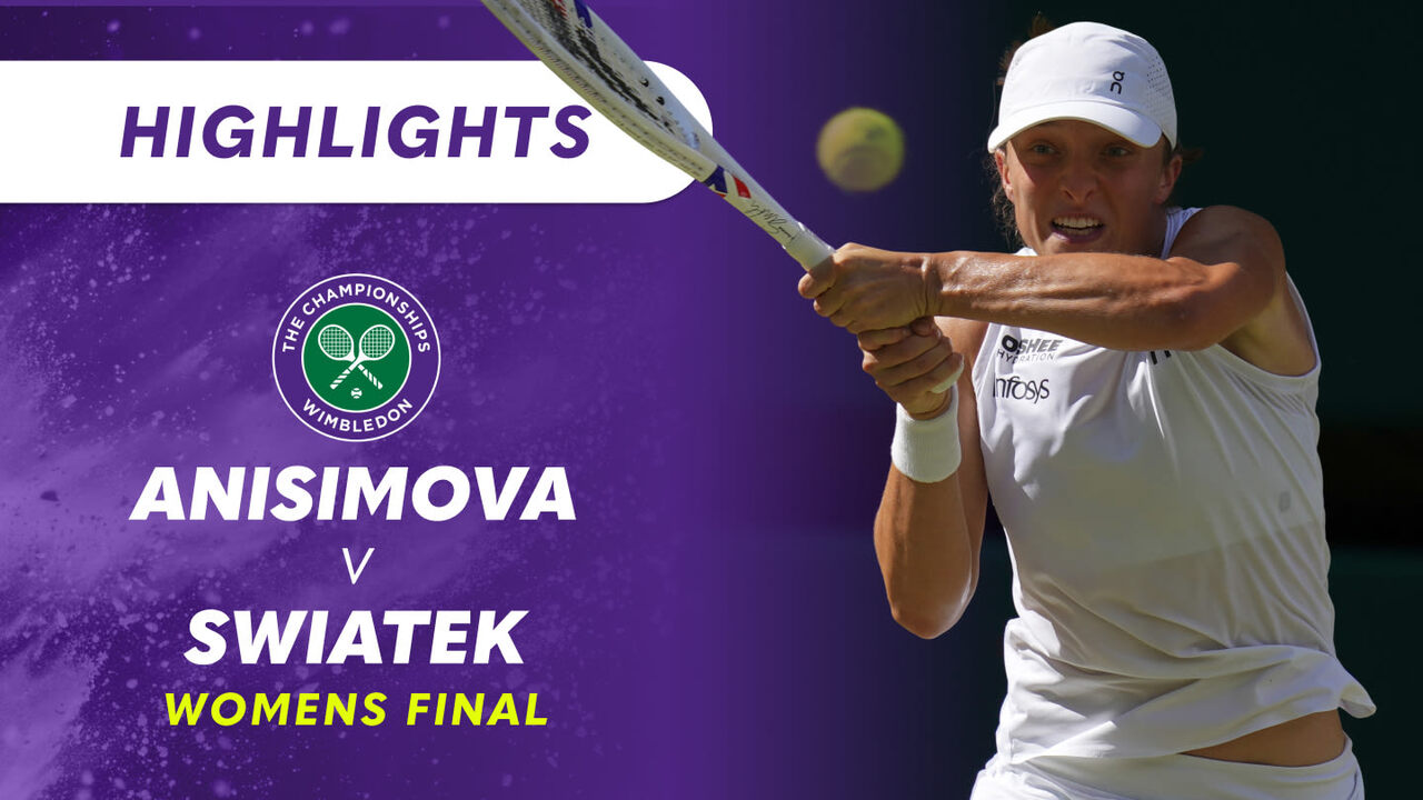 Match Tennis Finales Video: Final Highlights Amanda Anisimova V