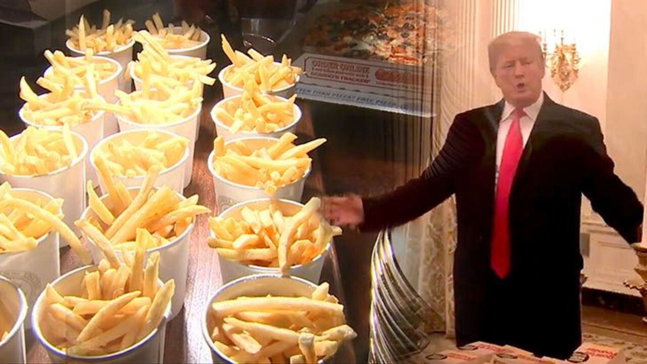 President Trump Spent $5,500 on Wendy's, McDonald's and Domino's for the  Clemson Tigers' Fast Food Feast