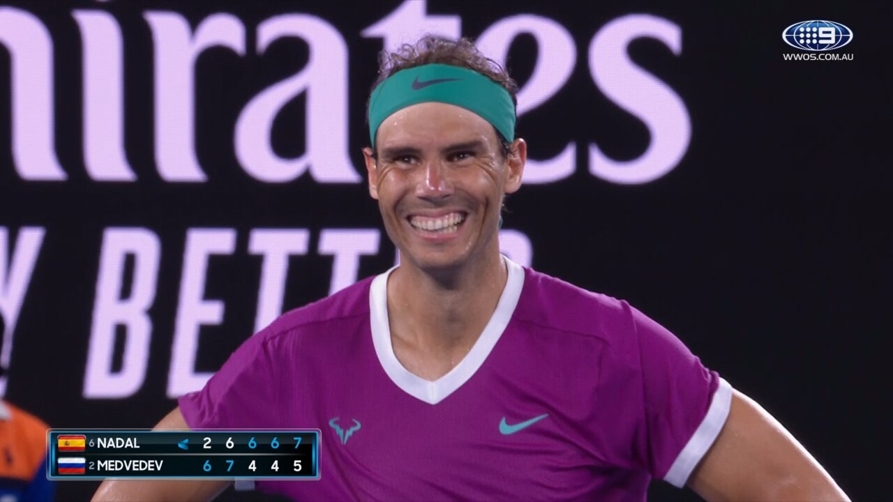 Australian Open Mens final highlights Rafael Nadal vs Daniil Medvedev