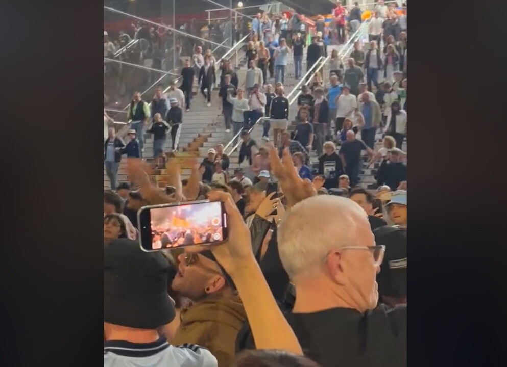 Fans pour out of Marvel and offer up a little cheeky dig at Oasis