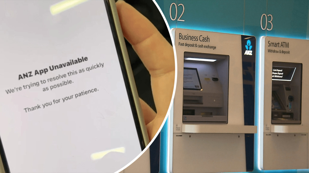 ANZ banking app users experiencing difficulties