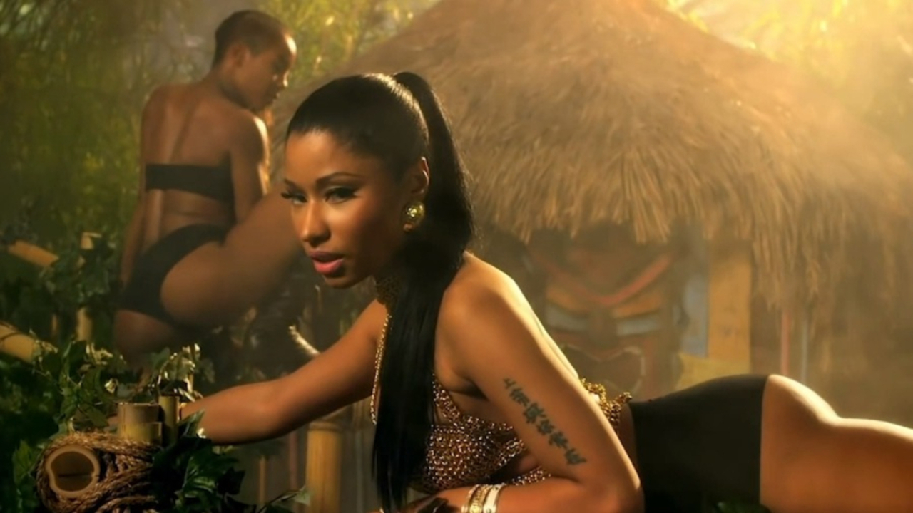 Nicki Minaj Anaconda music video. 
