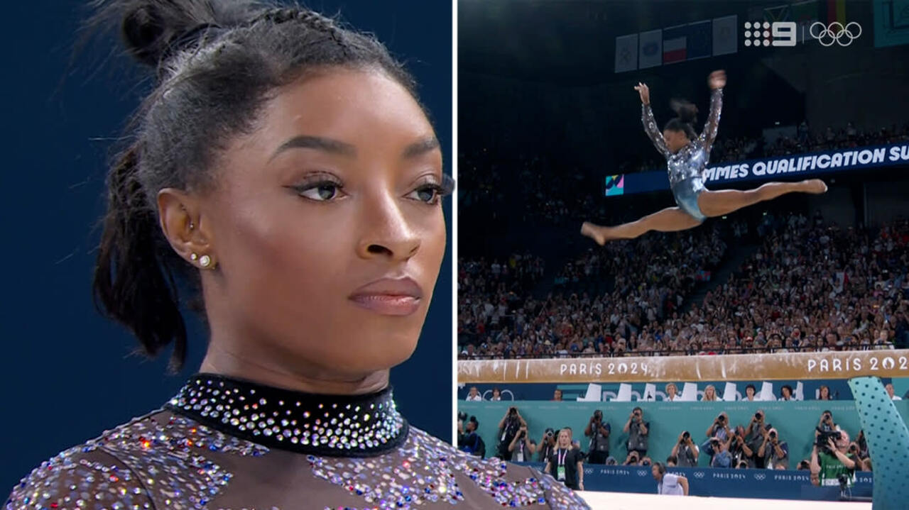 Gymnastics superstar Simone Biles Shines in Olympic Return at Paris 2024