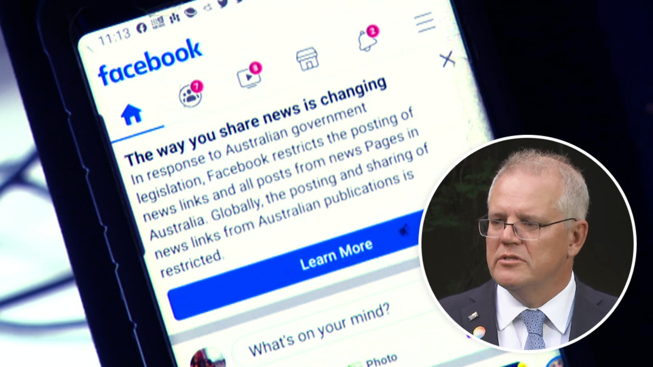 PM tells Facebook it must work with Australia's 'rules'
