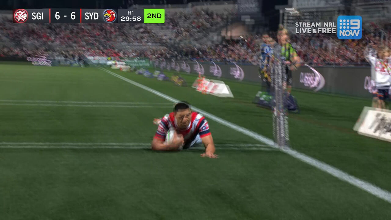 NRL Highlights: Dragons v Roosters Round 19