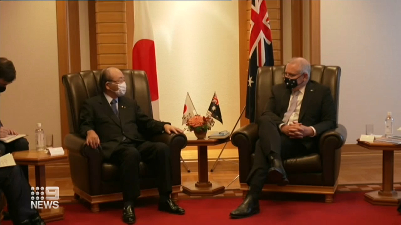 PM lands in Japan for historic pact