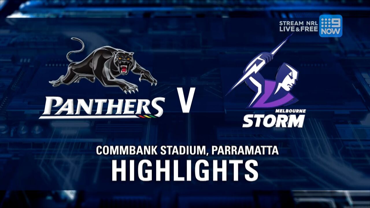 NRL Highlights: Panthers v Storm Round 24