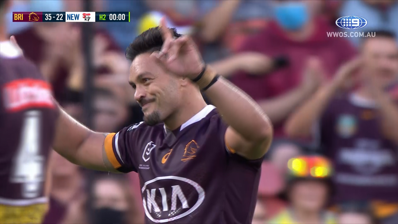 Broncos v Knights Match Highlights, Round 25, 2021, Telstra Premiership