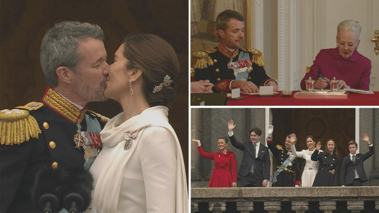 Australian-born Princess Mary becomes Queen of Denmark as King Frederik  takes throne