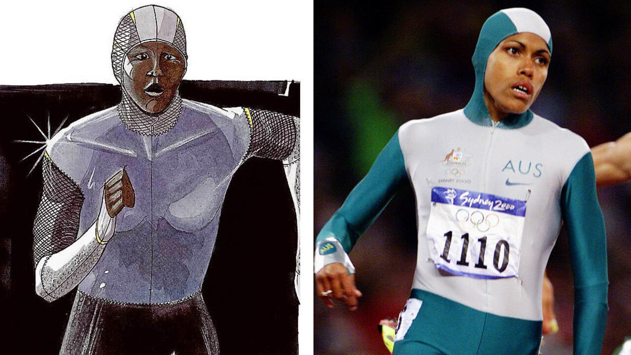 Cathy Freeman's Sydney Olympic suit: how it was put