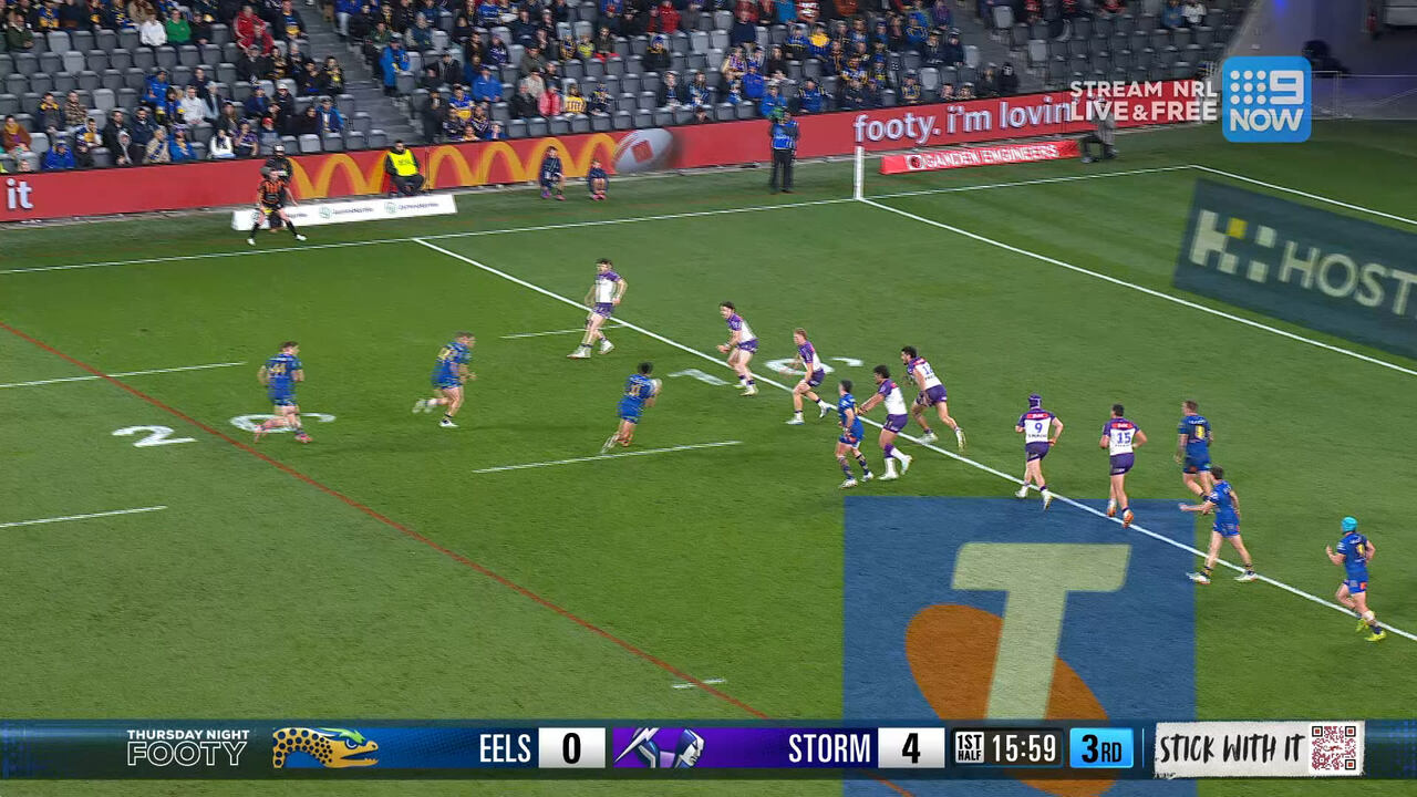 Football Match Footy Streams NRL Highlights: Eels V Storm Round 22