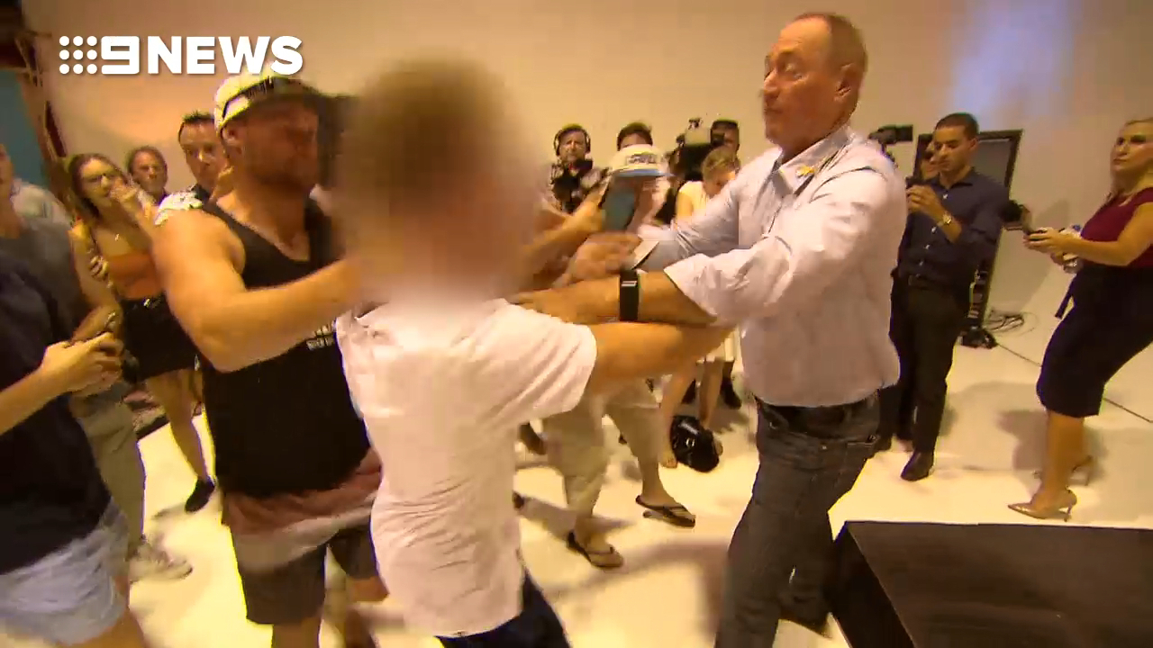 OZschwitz: Fraser Anning rightfully lashes out after he was egged by imbecilic leftist teenager Image