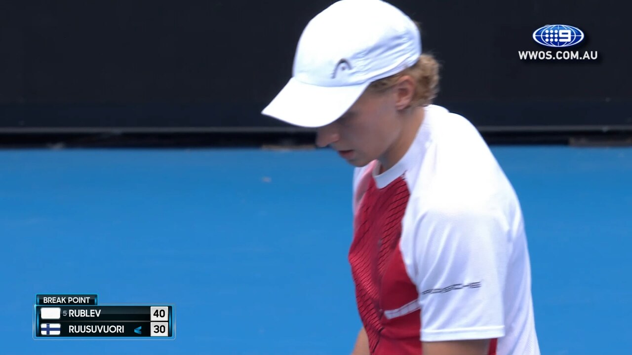 Match Highlights Andrey Rublev v Emil Ruusuvuori