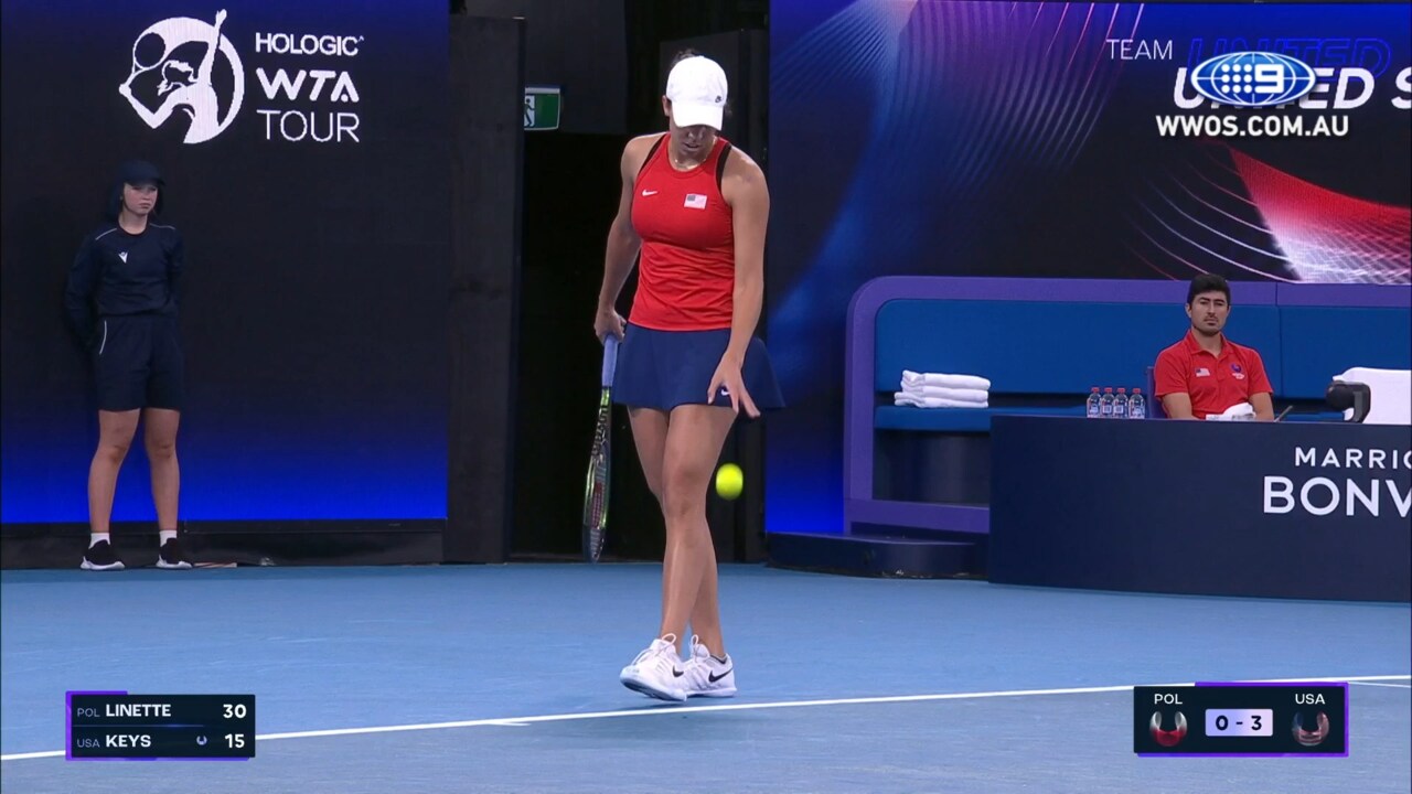 Match Highlights Magda Linette v Madison Keys