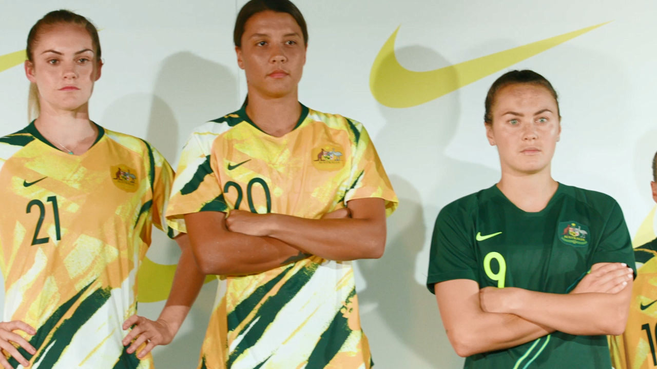 Matildas share their thoughts on the new kit