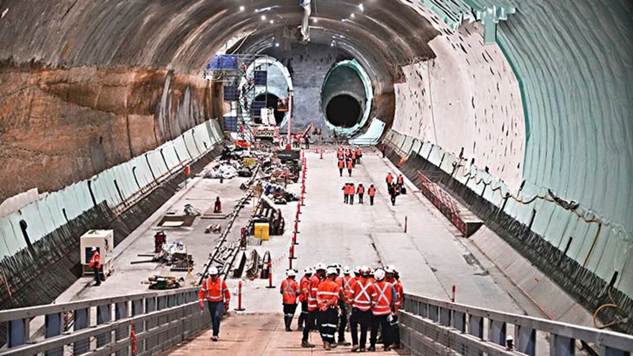 Tunnel boring machines breakthrough in North Sydney