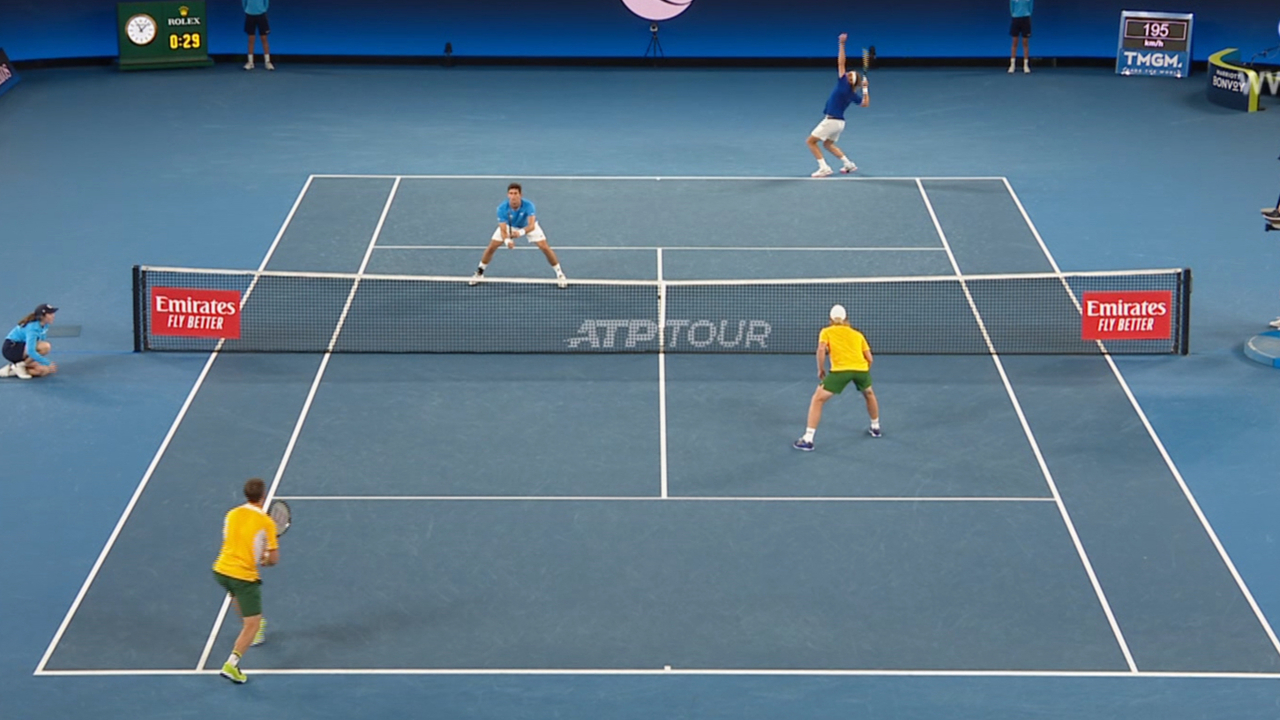 ATP Cup: Australia v Greece Doubles