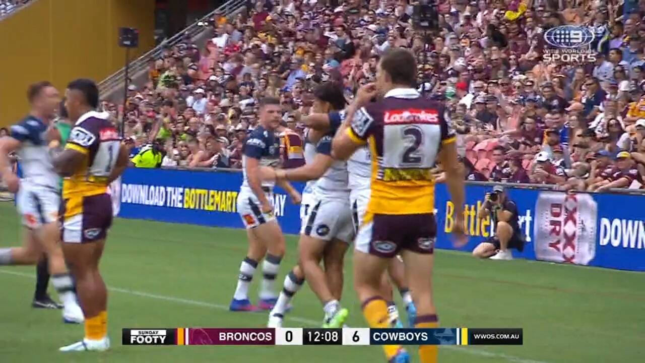 NRL 2021: Brisbane Broncos beat North Queensland Cowboys in comeback win