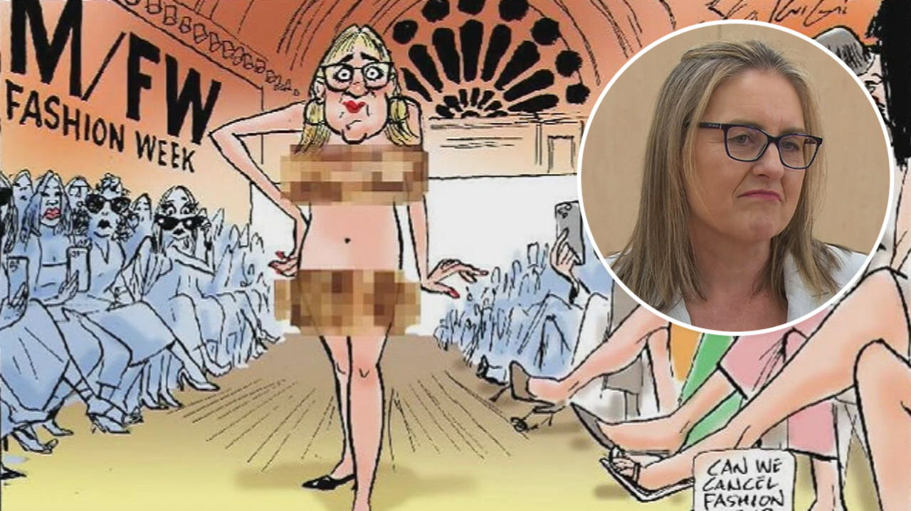 Jacinta Allan nude cartoon in Herald Sun sparks sharp response from  Victorian premier