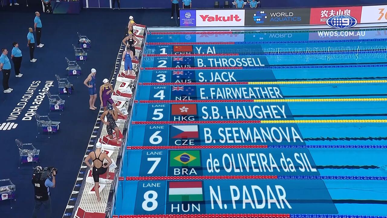 Women 200m Freestyle final: Race replay - World Aquatics Championships 2024