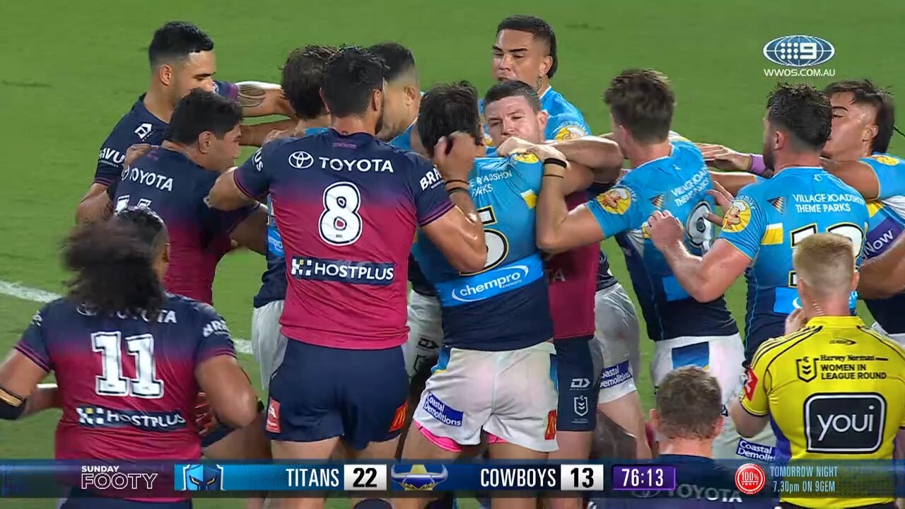 NRL 2023, Gold Coast Titans vs North Queensland Cowboys