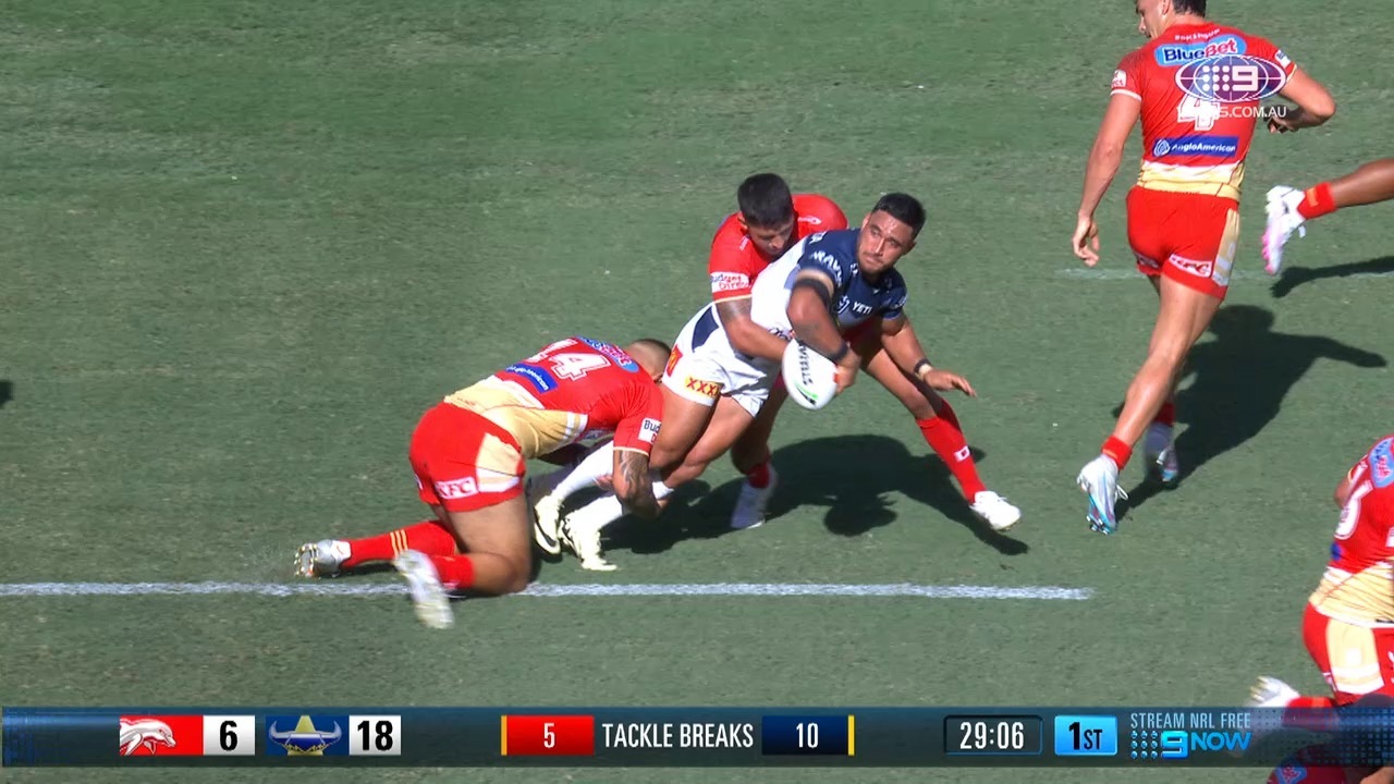 NRL Highlights: Dolphins v Cowboys Round