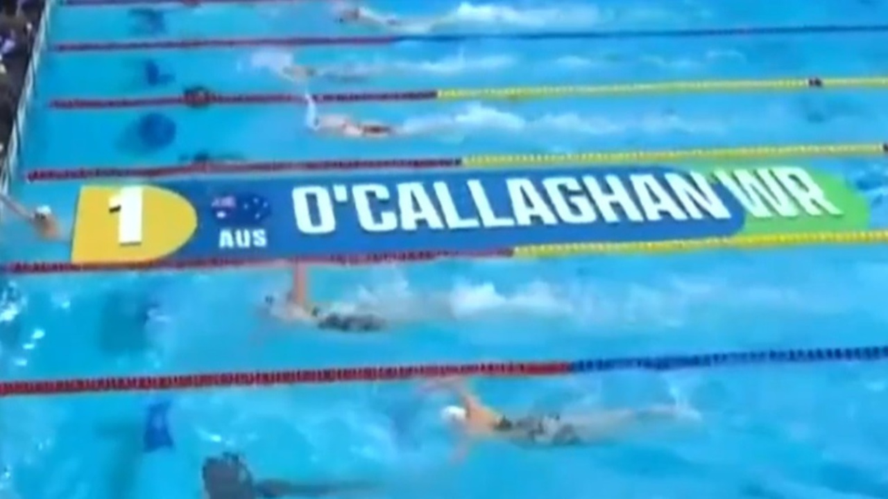 O'Callaghan shatters world record