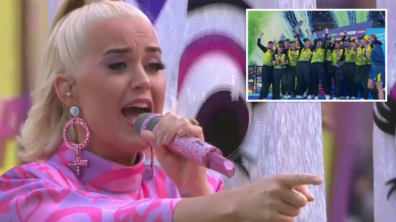 Video Katy Perry Performs Firework At Icc Women S T20 World Cup